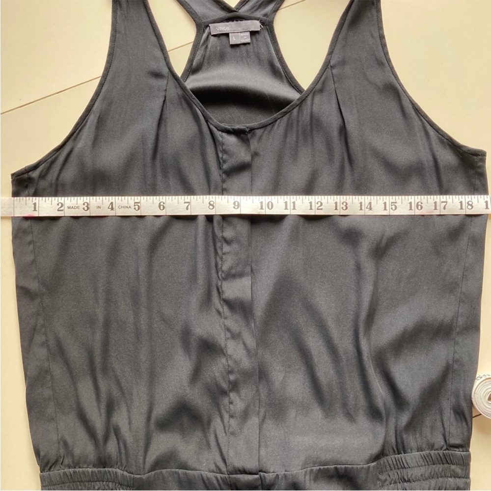 Vince Silk Blend Racer Back Jumpsuit - Picture 8 of 13